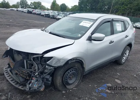 2016 Nissan Rogue S из США, поврежденный, VIN KNMAT2MV5GP625234